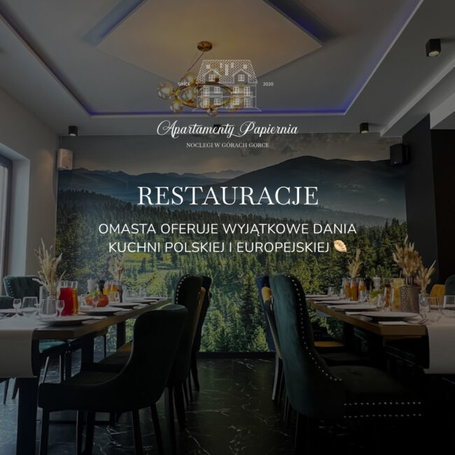 Restauracja Omasta, Mszana Dolna