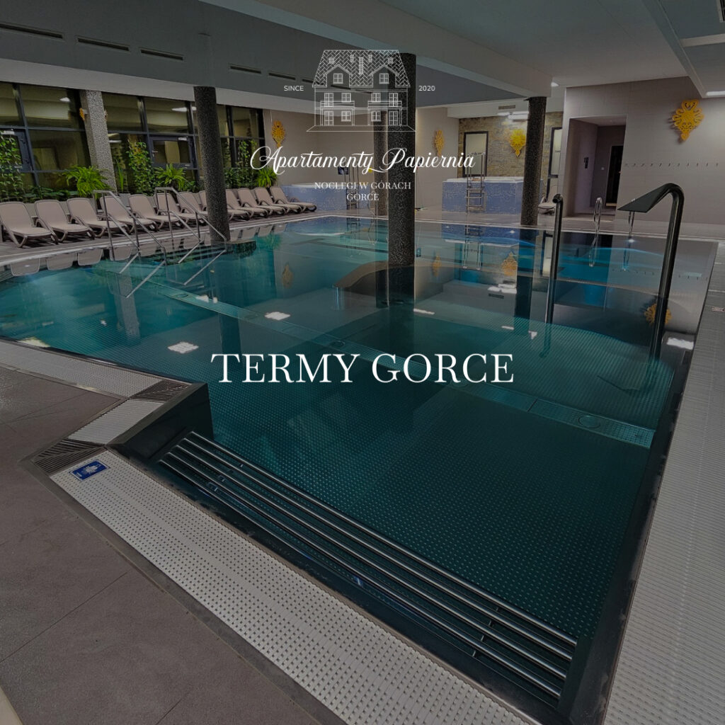 Termy Gorce, Wody termalne, Małopolska