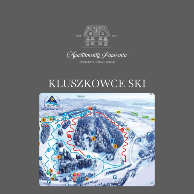 W Kluszkowce Ski znajdziesz trasy zarówno dla amatorów, jak i bardziej wymagających narciarzy. W okolicy dostępne są noclegi blisko stoku, w tym agroturystyka oraz apartamenty Papiernia, które zapewnią Ci komfortowy pobyt w górach. Zarezerwuj noclegi w górach i ciesz się niezapomnianymi chwilami na stoku.